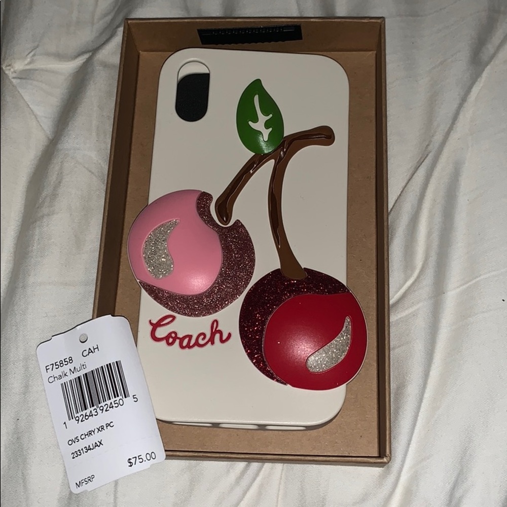 Coach IPhone XR case